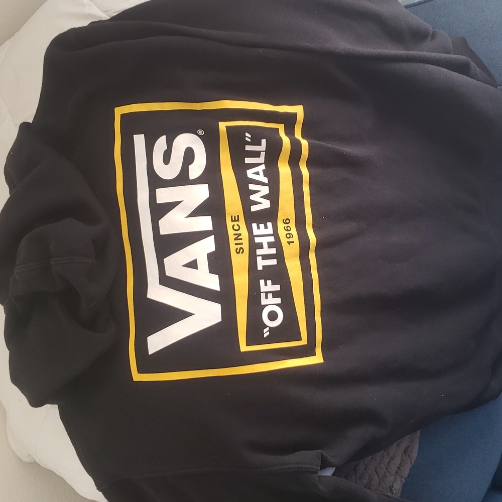Black vans hoodie
